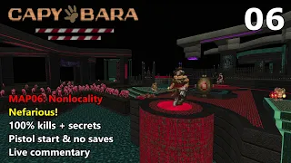 Doom II: Capybara - MAP06: Nonlocality - Nefarious! 100% (UV-max)