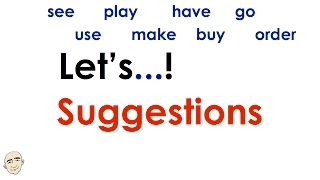 Let's... | Suggestions | Making Plans | Easy English Conversation Practice | ESL