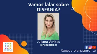 Vamos falar sobre DISFAGIA?   #idosos #envelhecimento #disfagia #velhice #fonoaudiologia