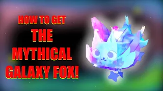 HOW TO GET THE MYTHICAL GALAXY FOX! Pet Simulator X (Roblox)