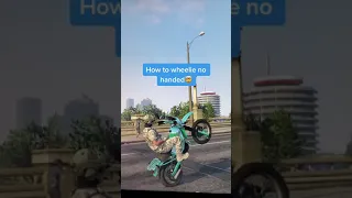 gta v how to do a wheelie with one hand