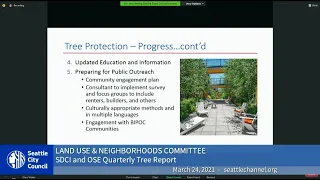Seattle City Council Land Use & Neighborhoods Committee 3/24/21