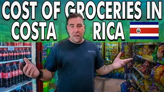 HOW MUCH Do Groceries COST In Costa Rica? - Cost Of Living In A Beach Town 2023!  🇨🇷