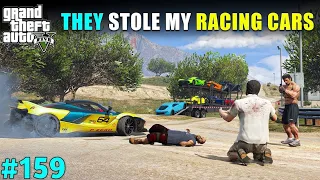 THEY STOLE MY ALL RACING CARS | GTA V GAMEPLAY #159  | TECHNO GAMERZ GTA 5 #160