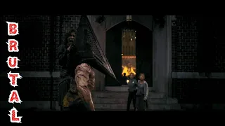 Terror Em Silent Hill - [Pyramid Head] A Melhor E Mais Brutal Cena Do Filme! Parte 2