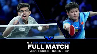 FULL MATCH | LIN Shidong vs Manav Vikash THAKKAR | MS R32 | #WTTLanzhou 2023