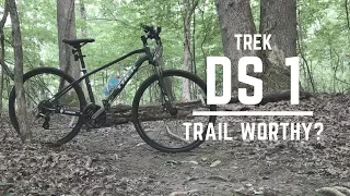 Trek DS 1 - Can It handle a mountain bike trail?