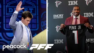 NFL Draft 2024: Did Patriots' Drake Maye get the worst landing spot among QBs? | PFF | NFL on NBC