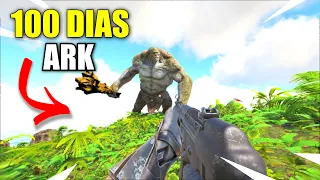 ¡SOBREVIVO 100 DIAS en una ISLA DESIERTA en ARK Survival Evolved en HARDCORE! #6