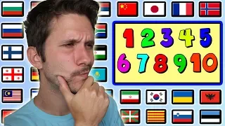 Counting From 1 To 10 In All Languages In The World