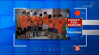 Saksi: 7 Chinese national at isang Pinoy na sangkot sa kidnap-for-ransom, arestado