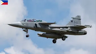 Finally, Philippines buys Gripen fighter jet from Sweden