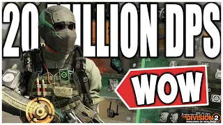 The Division 2 - 20 MILLION DPS BUILD! Insane Damage with 1.6 Million Armor! (SOLO PVE BUILD)