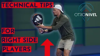 How To Set Up For Yourself From The Right Side #padeltips