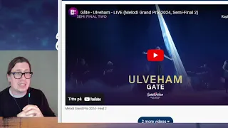 *Winner?* Melodi Grand Prix 2024: Gåte - "Ulveham" - Semifinal 2 LIVE - First Reaction