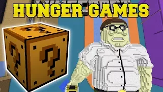 Minecraft: FAMILY GUY FAMILY ROOM HUNGER GAMES - Lucky Block Mod - Modded Mini-Game