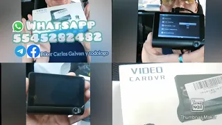 instalación y configuración de cámara de video para carro, cámara de 3 lentes, video cardvr