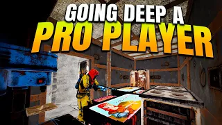 HACEMOS GOING DEEP a un PRO PLAYER - RUST - Gameplay español