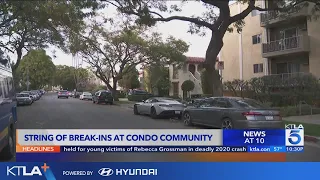 String of break-ins at condo community in Pico-Robertson