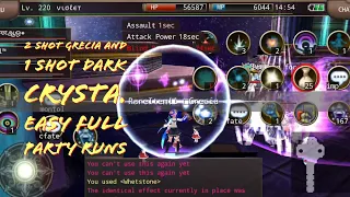 Iruna Online - High Wizard With Full Party Vs Grecia 450 | 3x Run
