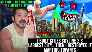 I Built Cities Skyline 2’s LARGEST City… then i destroyed it by martincitopants