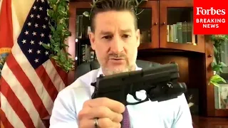 JUST IN: Greg Steube Showcases Gun During House Hearing, Slams Dem Gun Control Calls