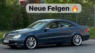 Der CLK (500) bekommt neue Felgen (Lorinser LM6)😱