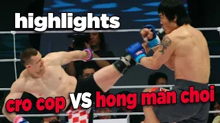 Mirko CRO COP vs MONSTER Hong Man Choi Korea