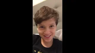 Gabriel Bateman 1 HOUR Instagram live stream / 12 September 2018 / 14th birthday