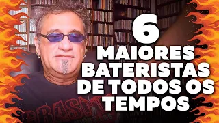 6 Maiores Bateristas de Rock