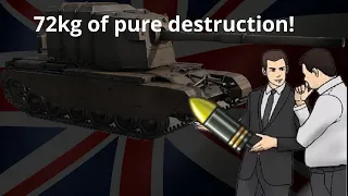Watch What Happens When a 183mm British HESH Shell Unleashes its Power!