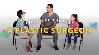 Kids Meet A Plastic Surgeon (Ethan & Helena) | Kids Meet | HiHo Kids
