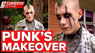 Teen punk undergoes makeover to find a job | A Current Affair