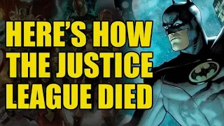 Dark Crisis: Justice league 75 One Shot (Comics Explained)