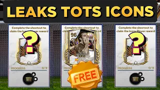 Leaks 3 TOTS Icons in FC Mobile 24!! Full TOTS Calculation