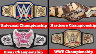 All WWE Championships