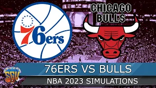 Philadelphia 76ers vs Chicago Bulls | NBA Today 1/6/2023 - Full Game Highlights - NBA 2K23 Sim