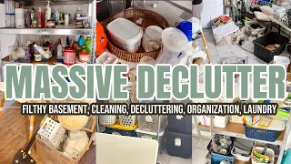 FILTHY HOUSE CLEAN DECLUTTER AND ORGANIZE WITH ME | EXTREME CLEANING MOTIVATION | 2023 CLEAN WITH ME