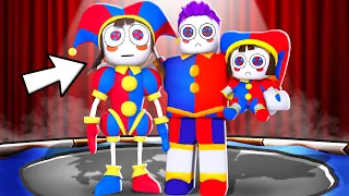 HAVING A POMNI FAMILY IN ROBLOX AMAZING DIGITAL CIRCUS!?