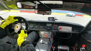 Onboard Lotus Europa fighting with Ford GT40 at Spa Summer Classic 2024: BELCAR Historic Cup Race 2