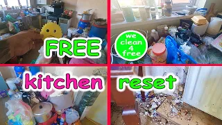 🟢 we clean wednesday 🟢 FREE #kitchen #reset and #clean for a struggling mum and her family 🥺