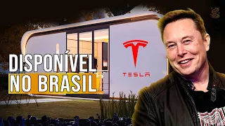 FINALMENTE! Nova Casa de Elon Musk de $10.000 no BRASIL | Quanto custa importar uma “Tesla Home”?