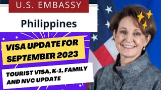 September 2023 - Visa Update for all Categories | Visa Bulletin for September 2023 from NVC