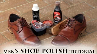 How To Polish Your Dress Shoes | Leather Shoe Shine Tutorial