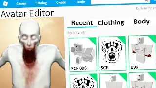 MAKING SCP 096 a ROBLOX ACCOUNT