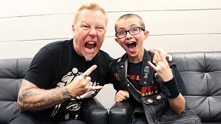 JAMES HETFIELD of METALLICA talks being nervous, farts, family, missing Cliff Burton