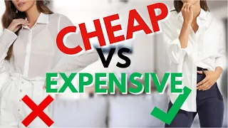 CHEAP VS EXPENSIVE CLOTHING! *Avoid These Mistakes*