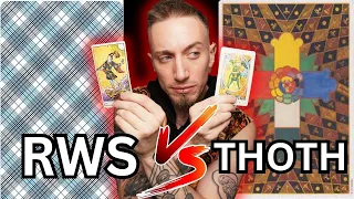 Rider Waite Smith Tarot VS Thoth Tarot Deck