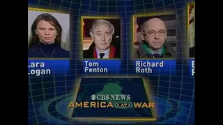 War in Iraq - 19   CBS Evening News   2003 3 20