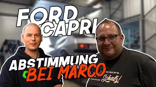 Ford Capri 2,5 Turbo Abstimmung bei Marco Degenhardt in der Halle77